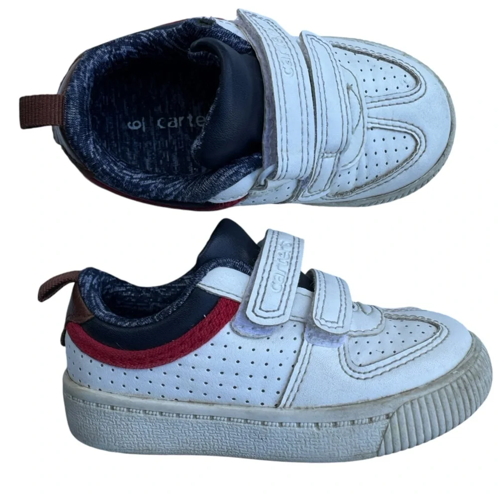 Carter’s Boys Devin Sneakers White Size 6
